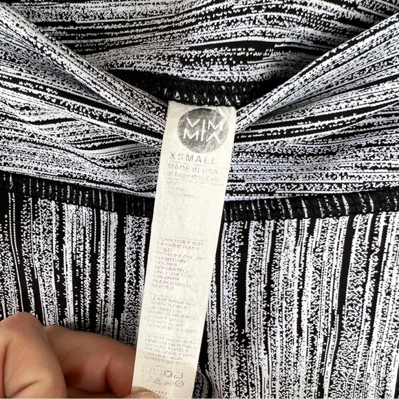 VIMMIA Womens Black White Athletic Leggings Pants Sz XS Workout Gym Yoga - Picture 3 of 9